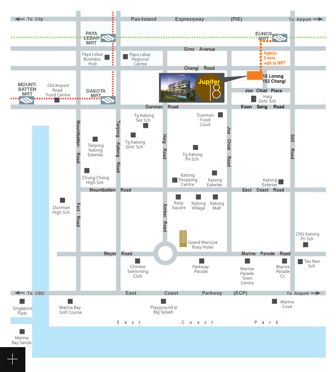 Jupiter 18 Map