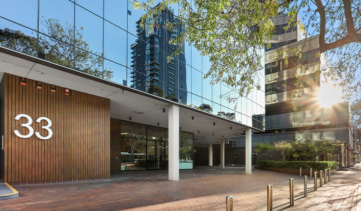 33 Argyle Street commercial building in Parramatta, Sydney